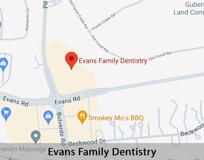 Map image for Emergency Dentist vs. Emergency Room in San Antonio, TX